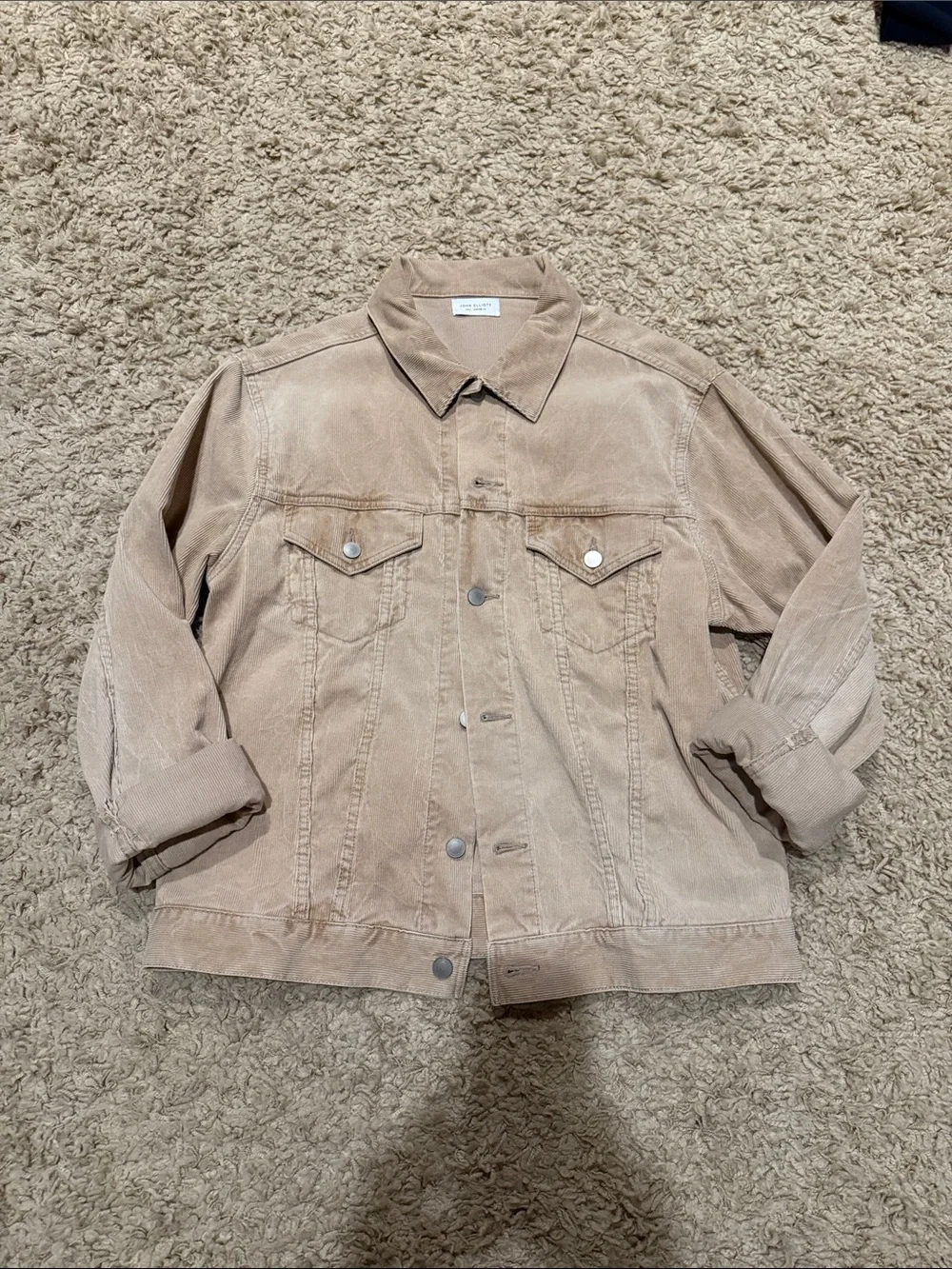 The Thumper Jacket Type III Corduroy by John Elliott Light Tan Size 4 (L-XL)